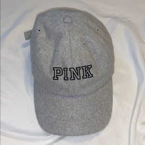 pink wool hat